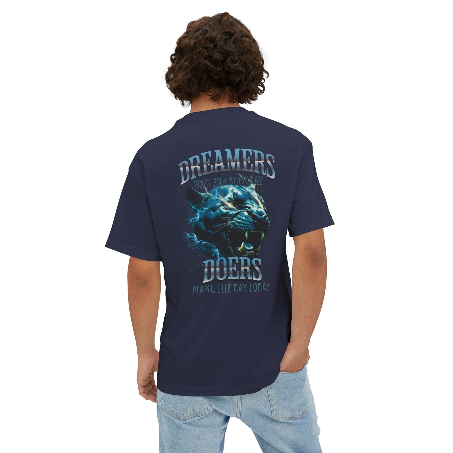 Dreamers wait for someday Oversized Tee