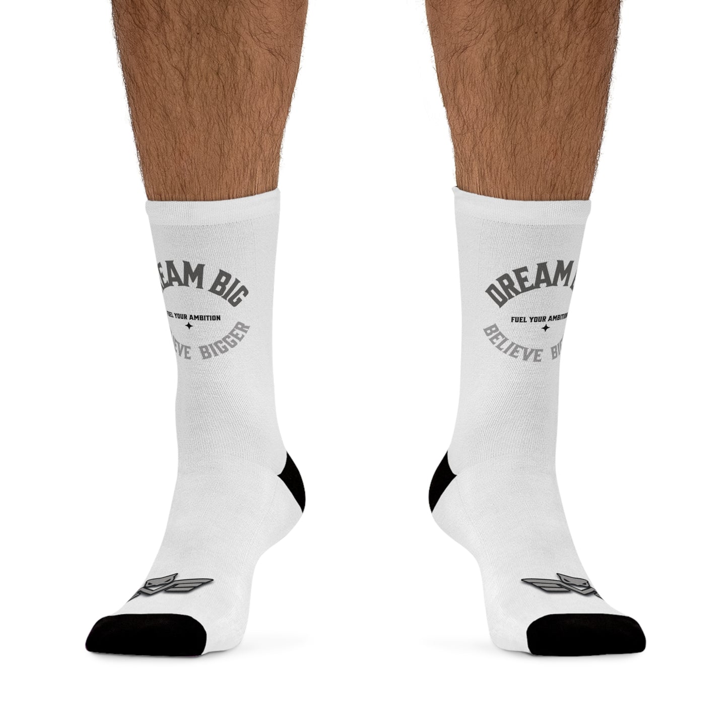 Seek Greatness "Believe Bigger" Socks - Wear Your Inspiration. WH