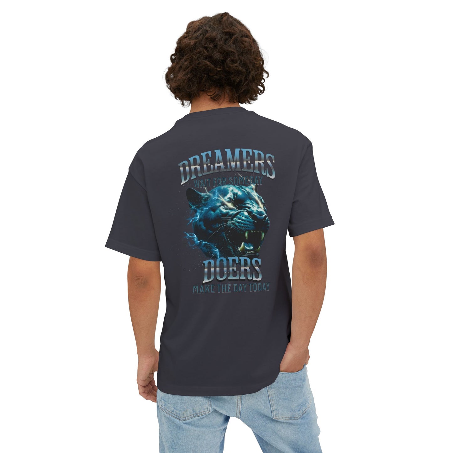 Dreamers wait for someday Oversized Tee