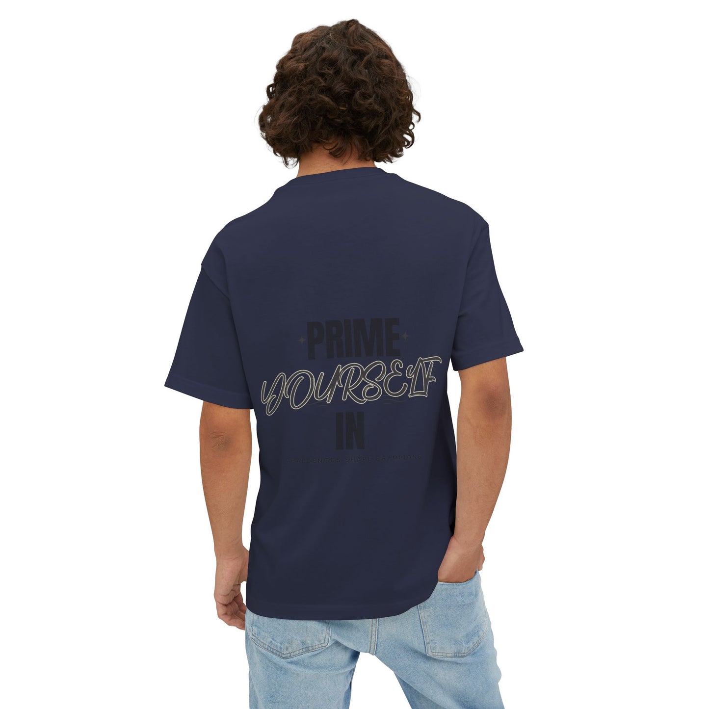 Prime yourself in Oversized Tee
