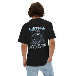 Success its a decision Oversized Tee
