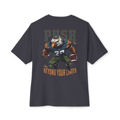 Push beyond your limits Oversized Tee
