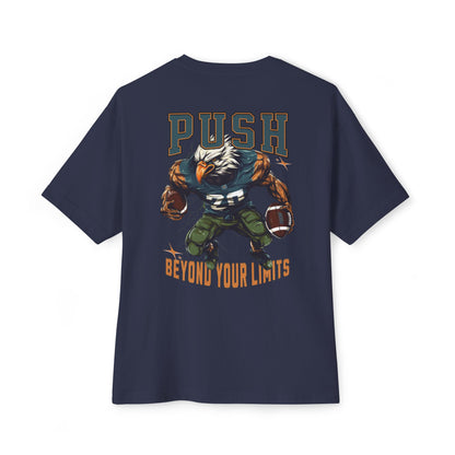 Push beyond your limits Oversized Tee