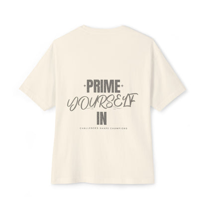 Prime yourself in Oversized Tee