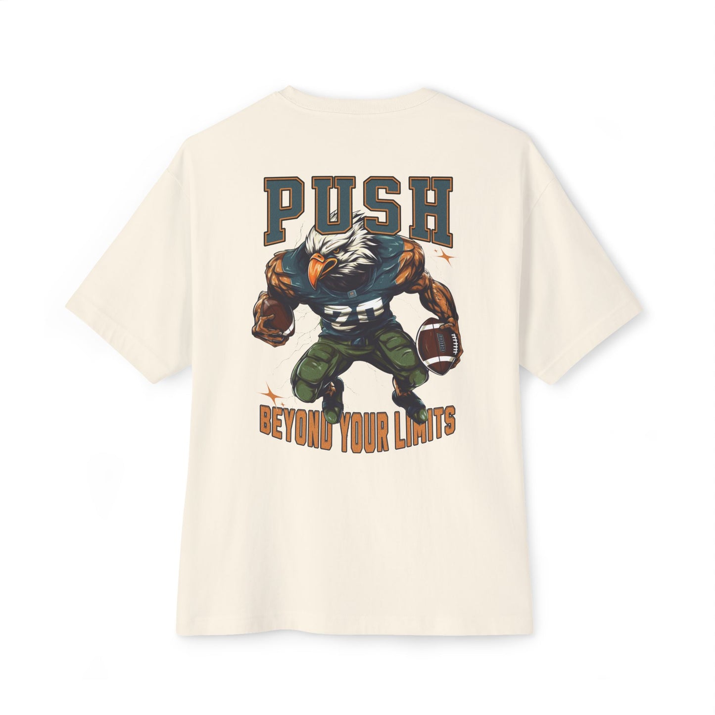 Push beyond your limits Oversized Tee
