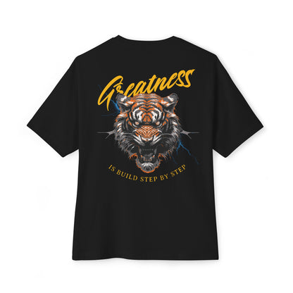 Greatness is build Oversized Tee
