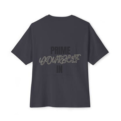 Prime yourself in Oversized Tee