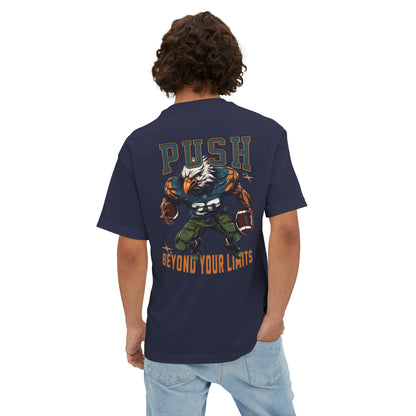 Push beyond your limits Oversized Tee