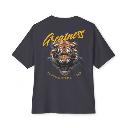 Greatness is build Oversized Tee